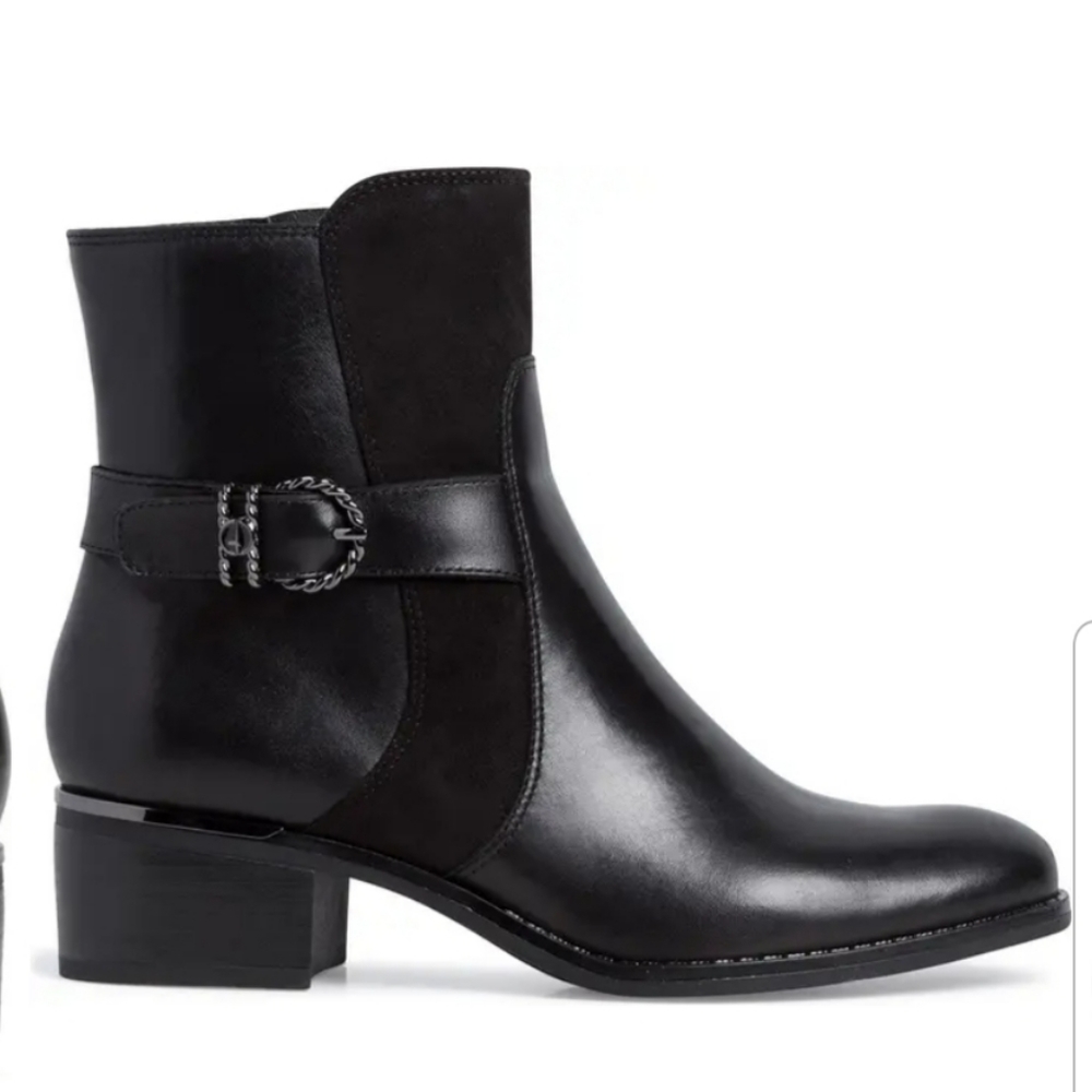 🌸TAMARIS Biruta Boots. Black. Size EU39/US8.5
